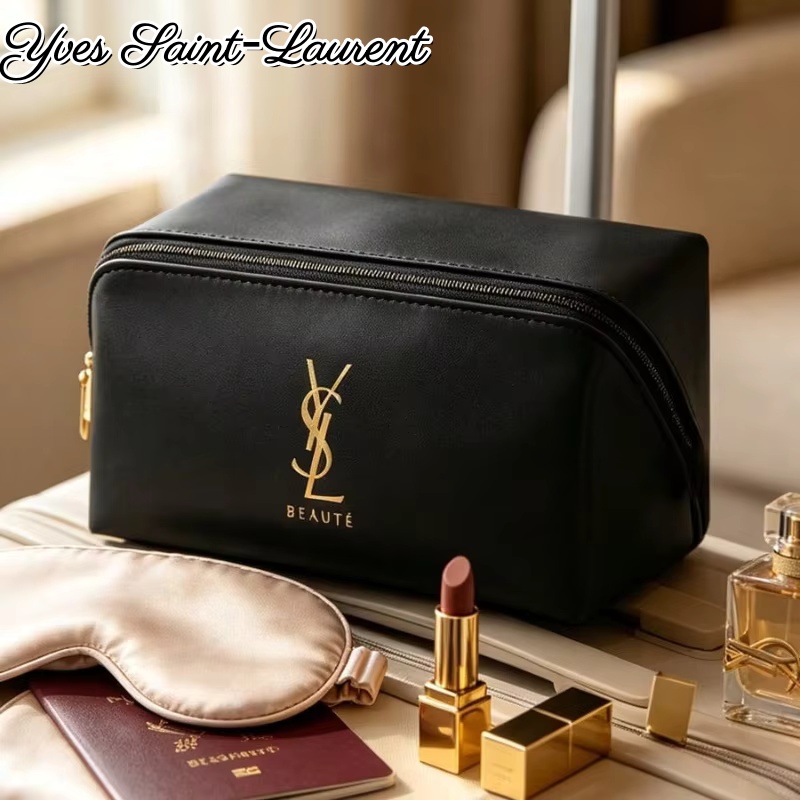 Women Bags Ysl - YSL Large Capacity Cosmetic Bag Women