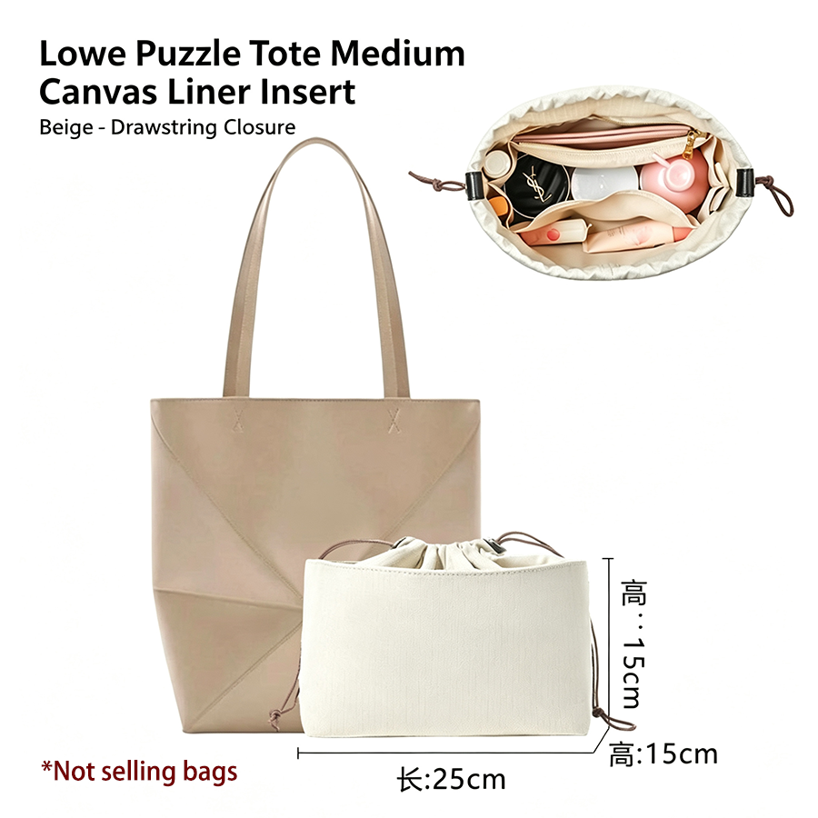 Women'S Bag - Zipper Felt Bag Organizer Insert For