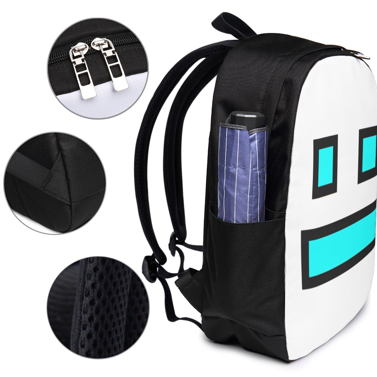 Video Game Geometry Dash Backp - огляд і ціна Womens Backpack