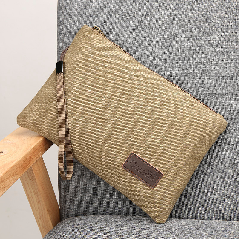 Zipper Wristlet Bag Canvas Sof - огляд і ціна Flap Bag Envelope
