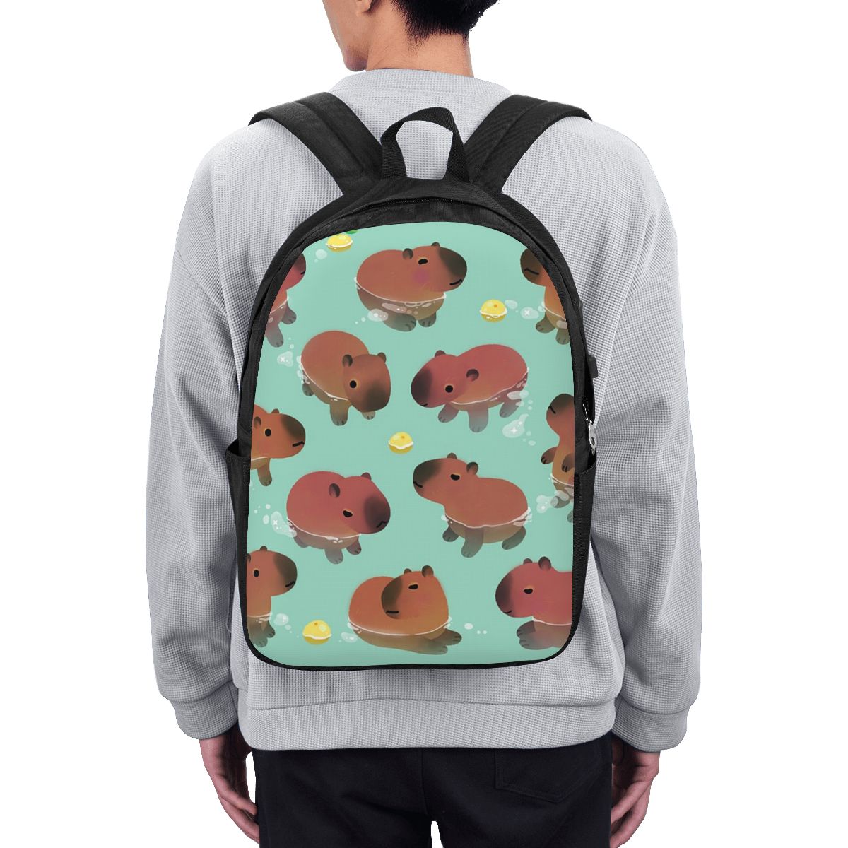 Capybara Animal Pattern Backpa - огляд і ціна Womens Backpack