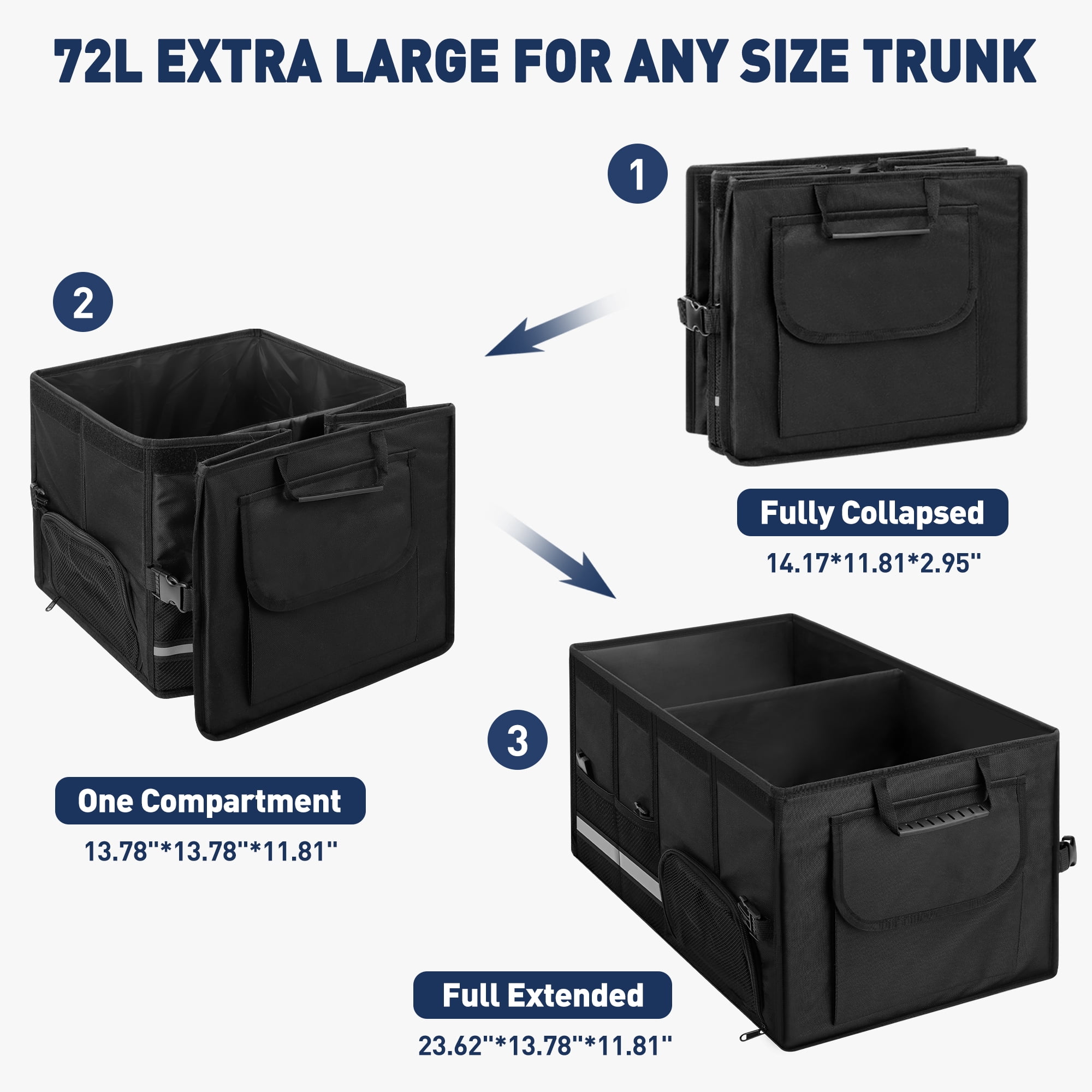 72L Large‑Capacity Collapsible - огляд і ціна Women'S Jeep Bags