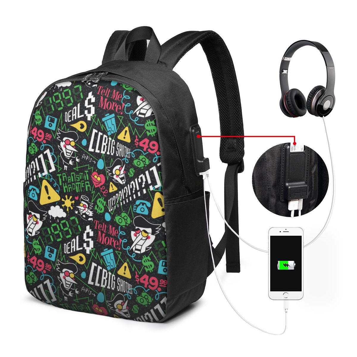 Deltarune SPAMTON G Backpack T - огляд і ціна Women'S Bag