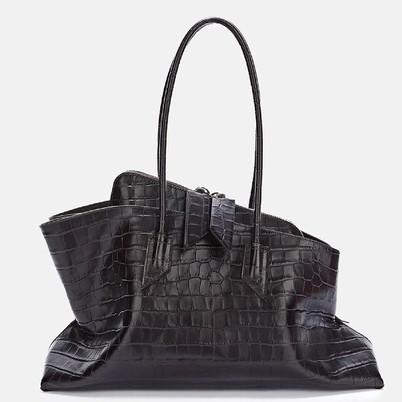 Retro Crocodile Pattern Large  - огляд і ціна Women'S Tote Bags Designer