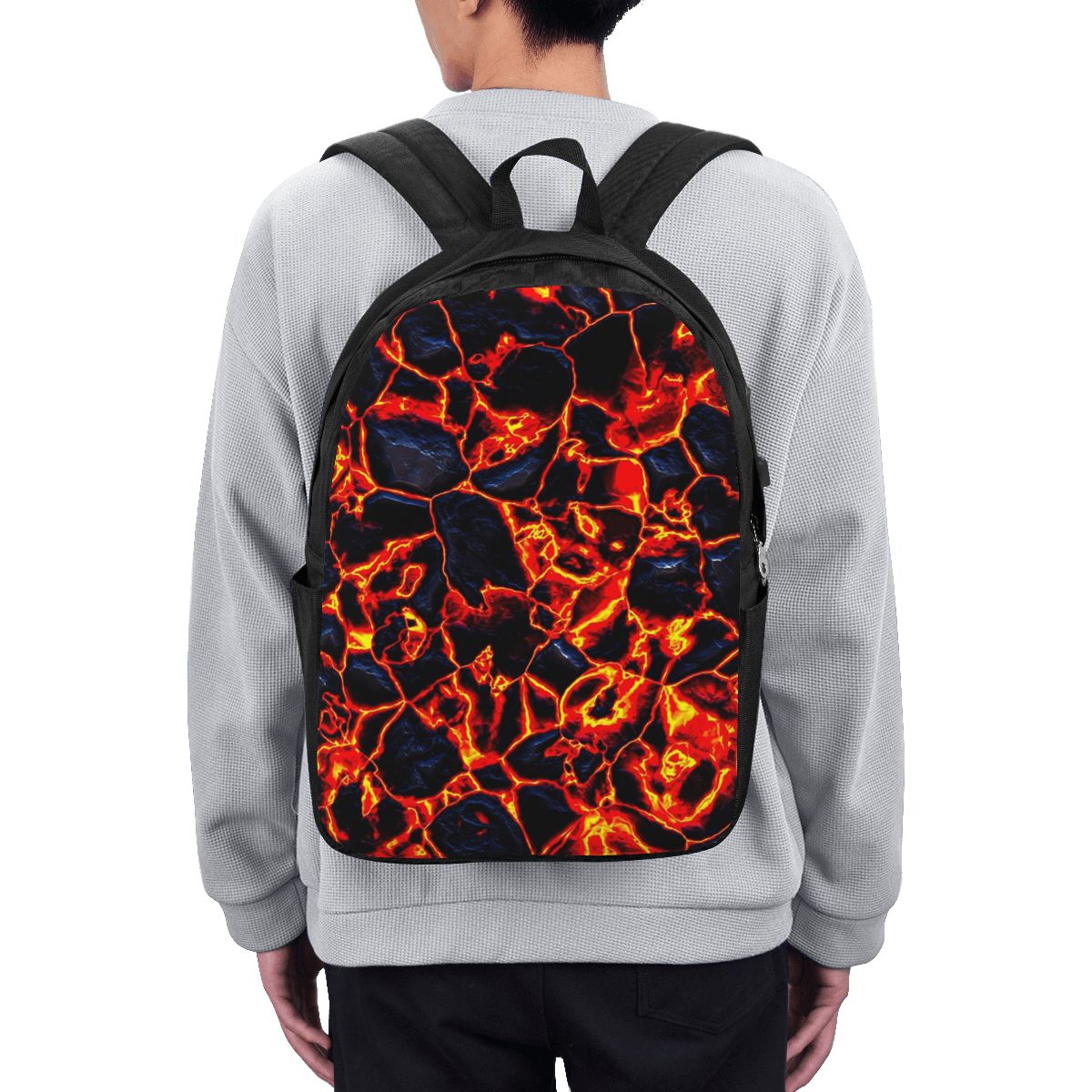 Magma Volcano Lava Fire Backpa - огляд і ціна Women'S Bag
