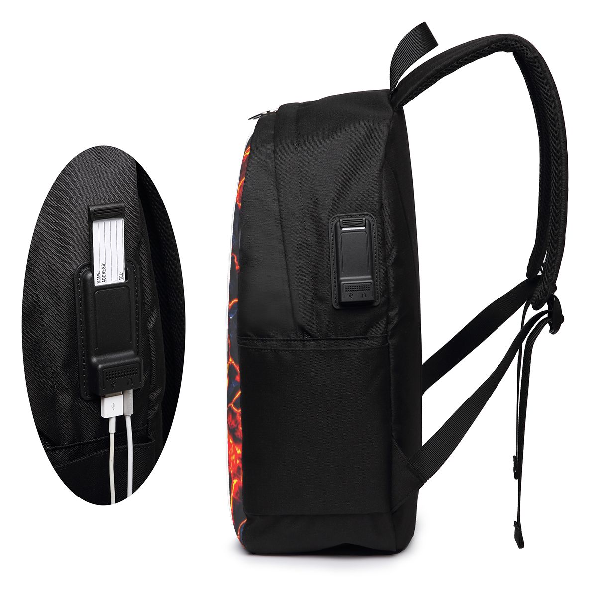 Magma Volcano Lava Fire Backpa - огляд і ціна Women'S Bag