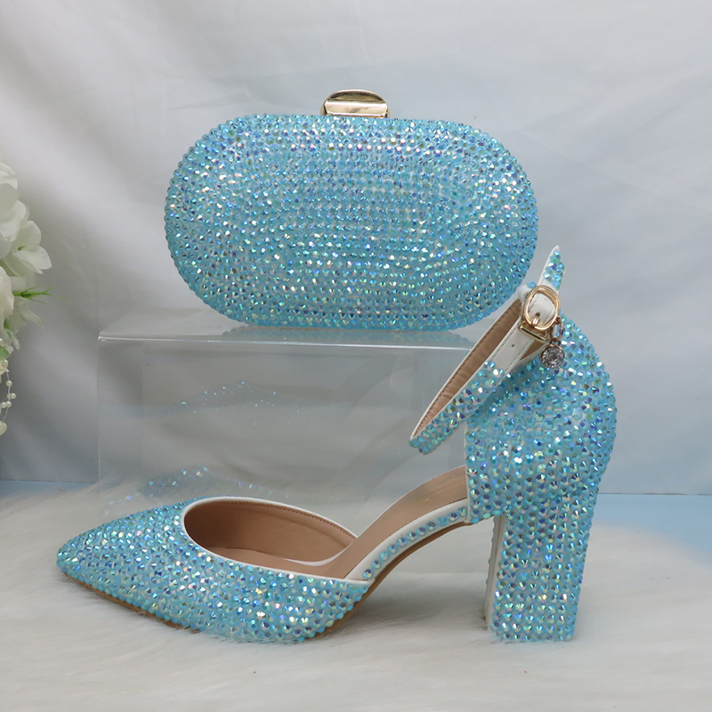 2025 New Arrival Blue Green AB - огляд і ціна Women Bags For Wedding