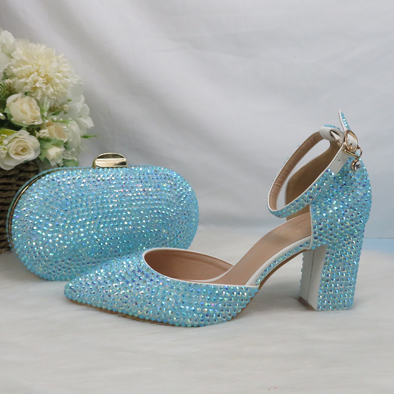 2025 New Arrival Blue Green AB - огляд і ціна Women Bags For Wedding