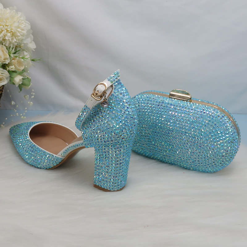 2025 New Arrival Blue Green AB - огляд і ціна Women Bags For Wedding