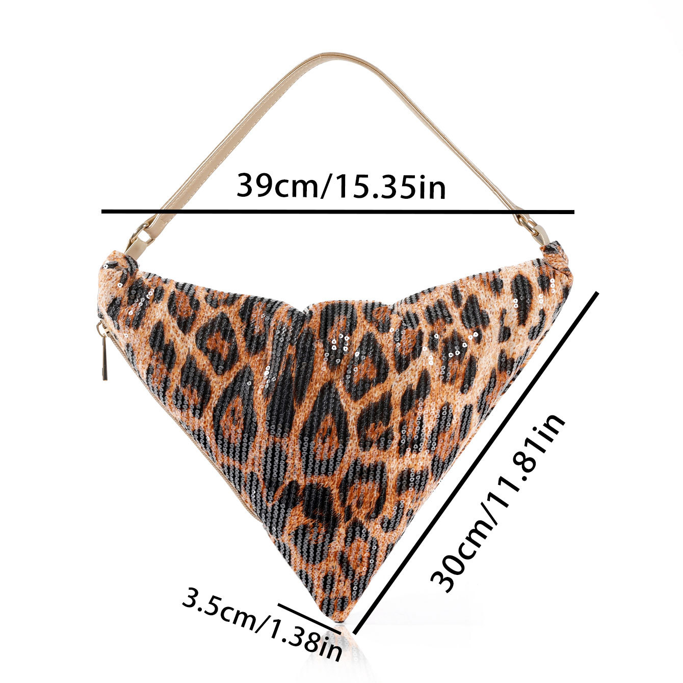 Leopard print crescent bag sho - огляд і ціна Women Bags In Trend