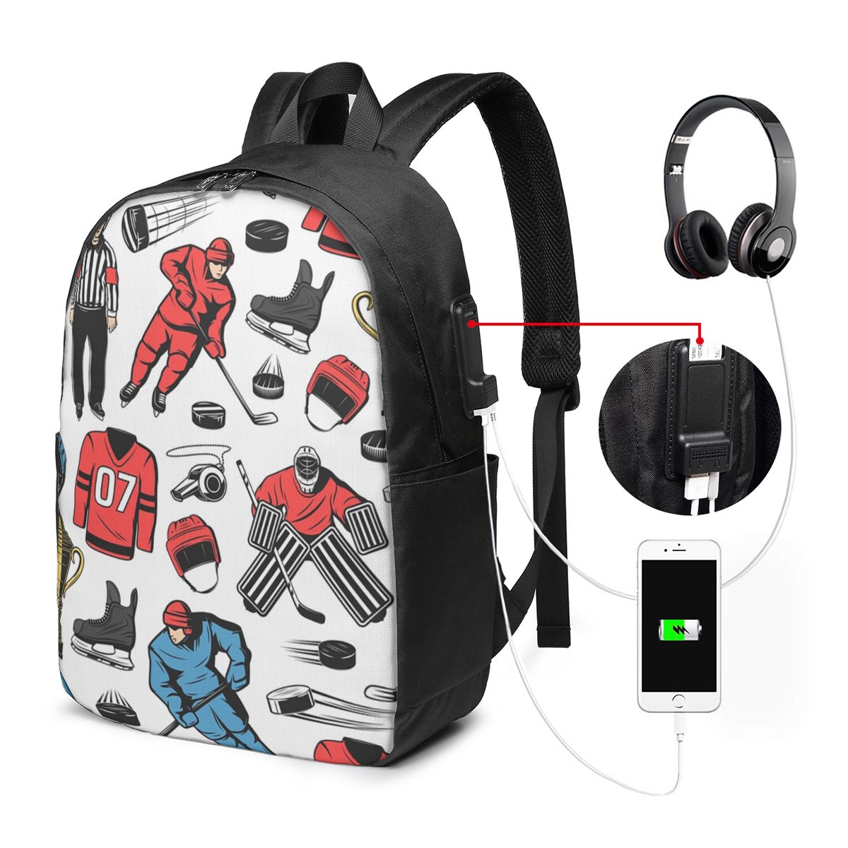 Ice Hockey Players On Rink Bac - огляд і ціна Women'S Bag