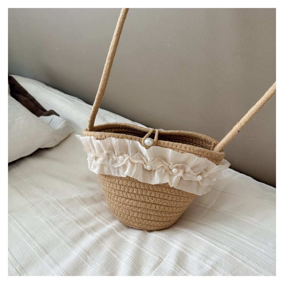 Kids Summer Straw Hat and Bag  - огляд і ціна Woven Straw Bag