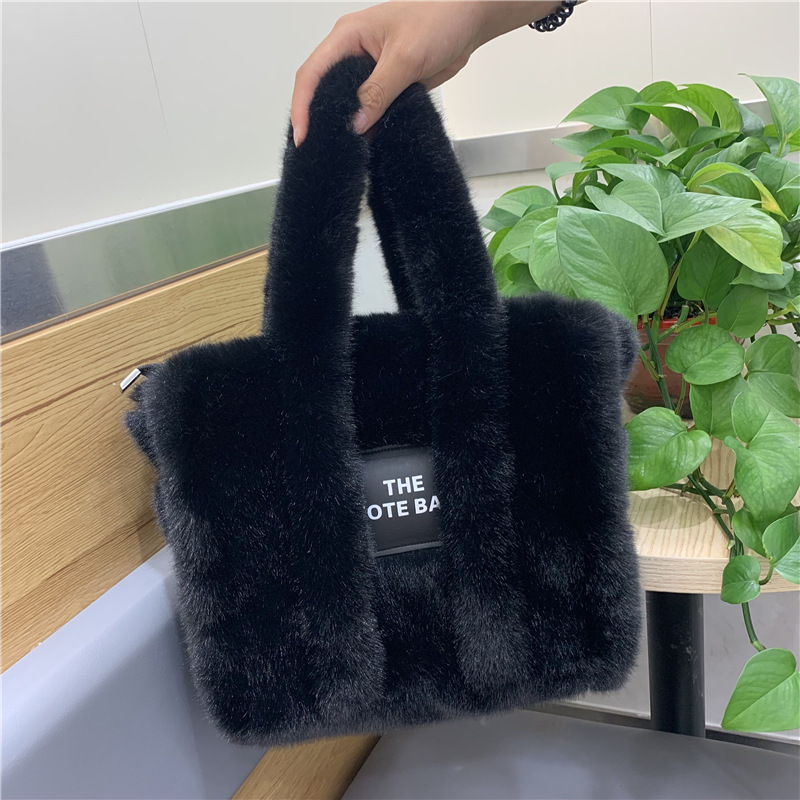 Winter Women Faux Fur  Plush T - огляд і ціна Women'S Tote Bags Designer