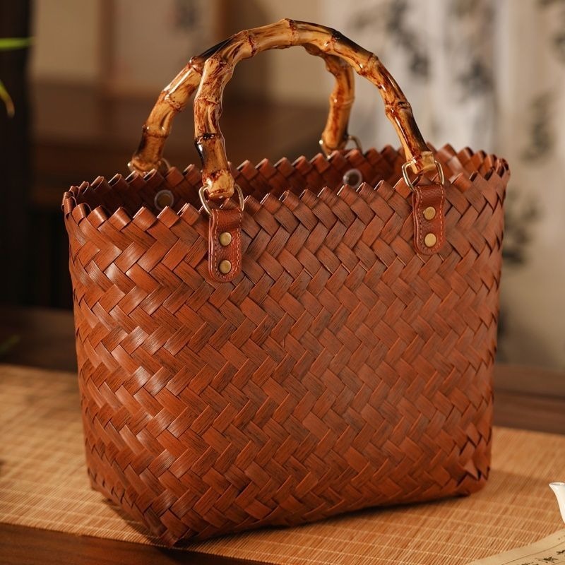 Pure Handmade Handbag Commuter - огляд і ціна Woven Straw Bag