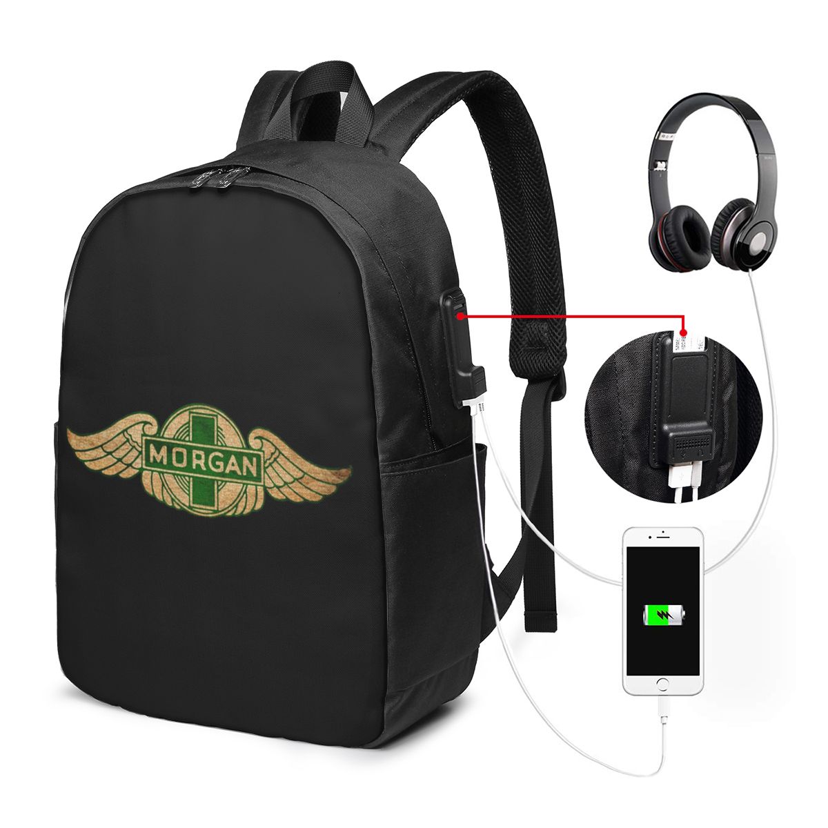Morgan Motor Car Company Backp - огляд і ціна Womens Backpack