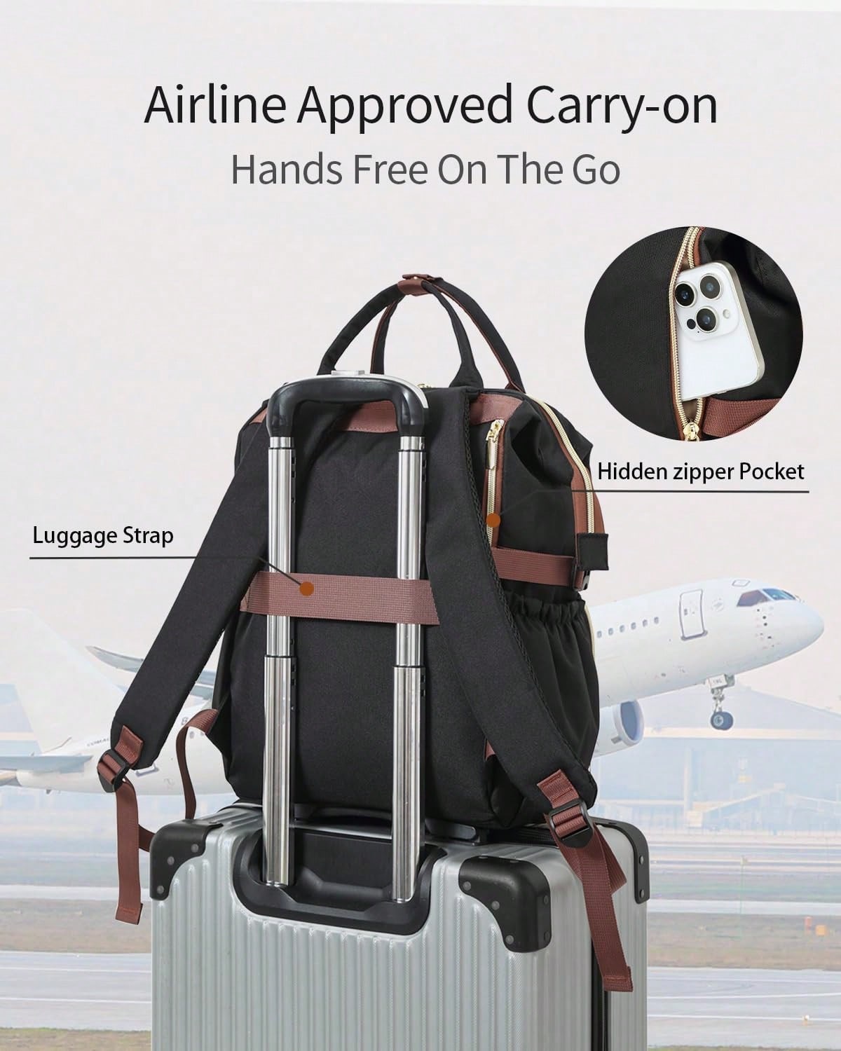 Bookbag For Women Laptop Backp - огляд і ціна Women Bags With Laptop Compartment
