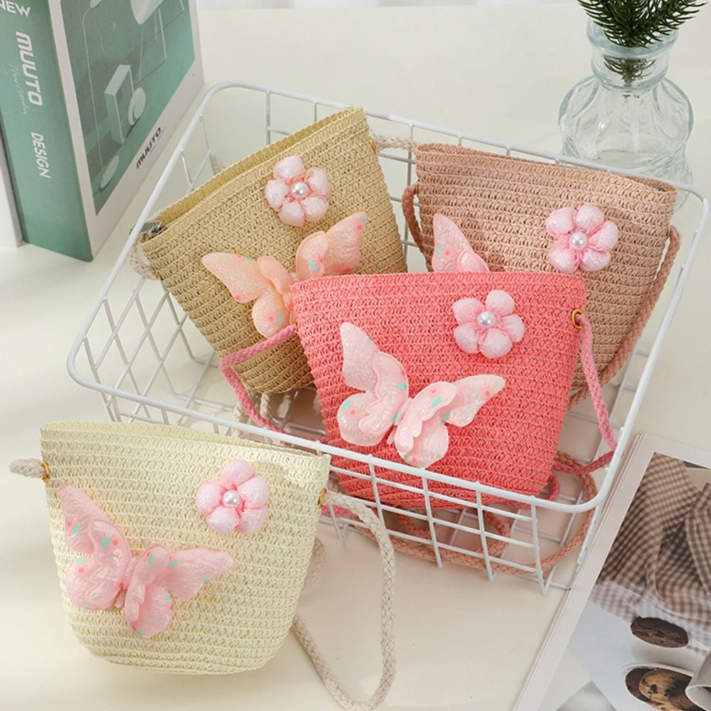 Creative Handmade Kids Straw B - огляд і ціна Woven Straw Bag