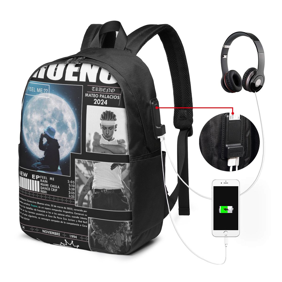 Funny Trueno Hip Hop Rapper Ba - огляд і ціна Women'S Bag
