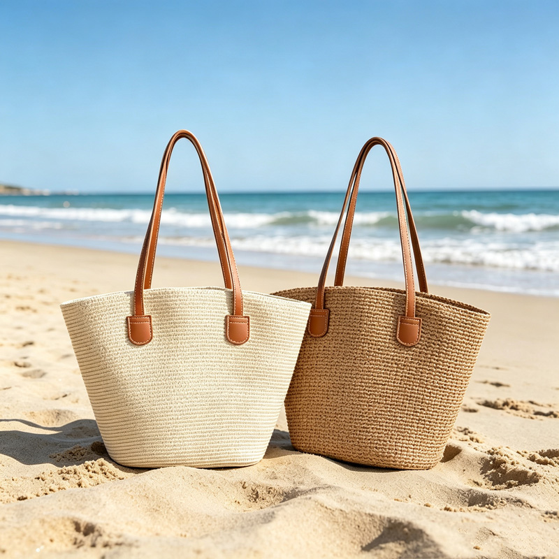 CLAREGQI  Women's Solid Color  - огляд і ціна Woven Straw Bag