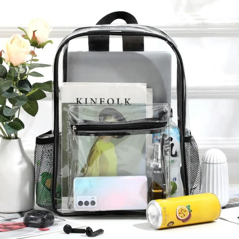 Transparent PVC Backpack Outdo - огляд і ціна Women Bags Waterproof