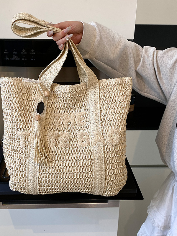 Summer Beach Travel Large Capa - огляд і ціна Woven Straw Bag