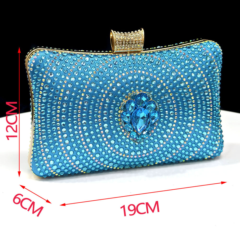 Crystal Rhinestone Heels & Clu - огляд і ціна Women Bags For Wedding