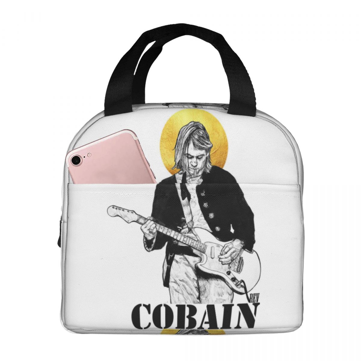 Kurt Cobain Insulated Lunch Ba - огляд і ціна Women Bags Kurt
