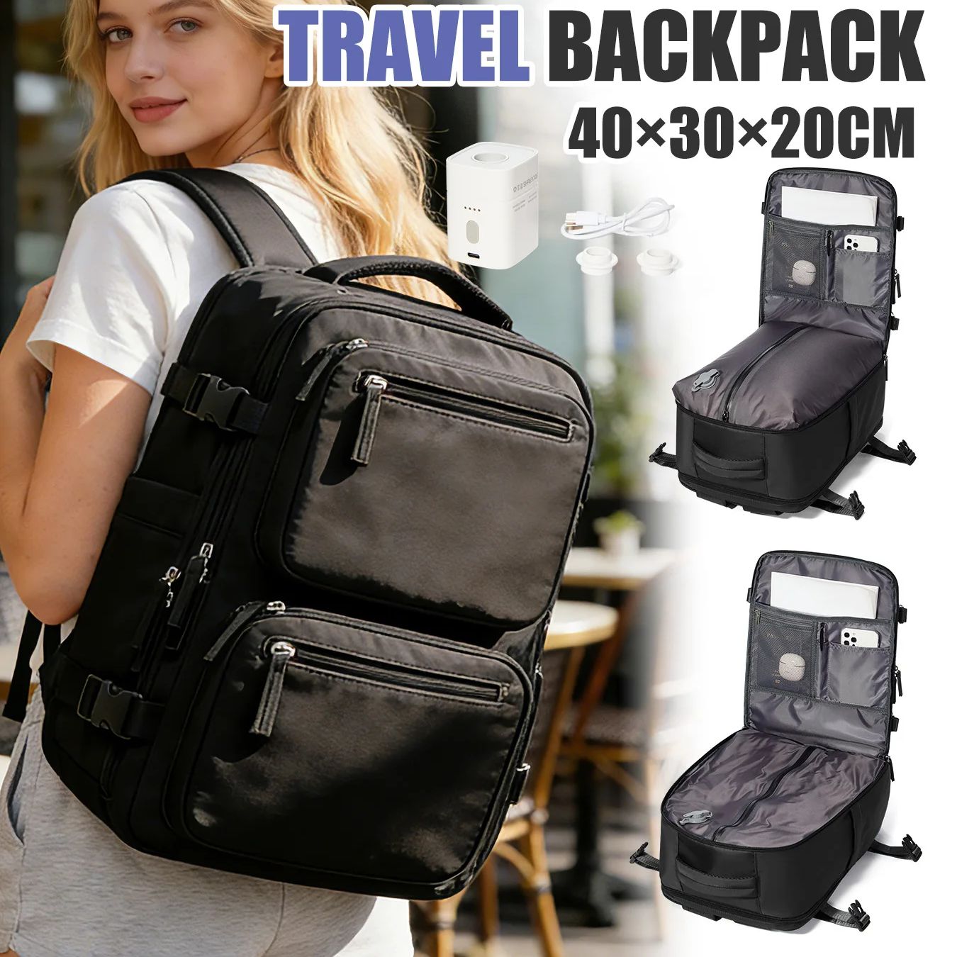 Women Backpack Vacuum Backpack - огляд і ціна Women Bags With Laptop Compartment