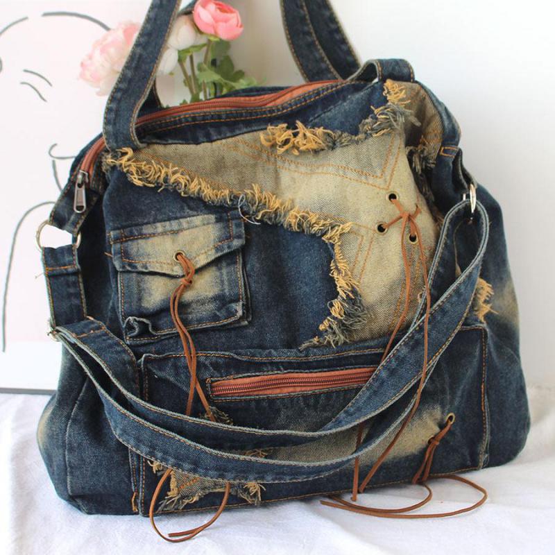 Y2k Wasteland Stray Retro  Den - огляд і ціна Women Bags Jeans