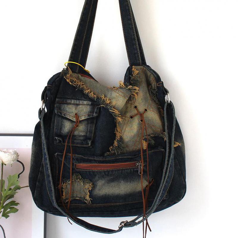 Y2k Wasteland Stray Retro  Den - огляд і ціна Women Bags Jeans