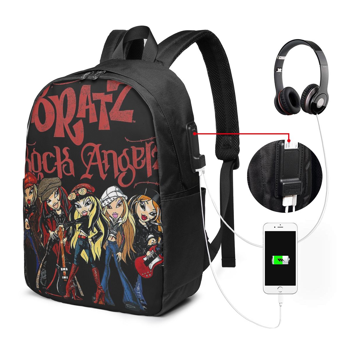Bratz Rock Angelz Group Shot B - огляд і ціна Women'S Bag