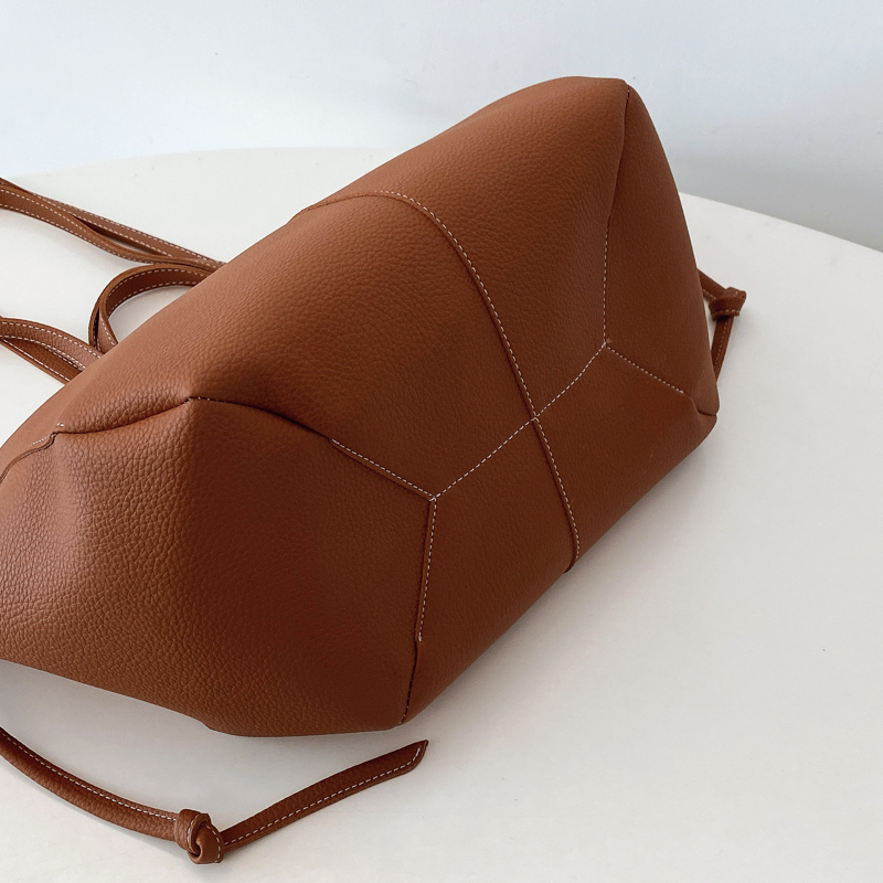 Large Capacity Leather Zipper  - огляд і ціна Women Bags In Trend