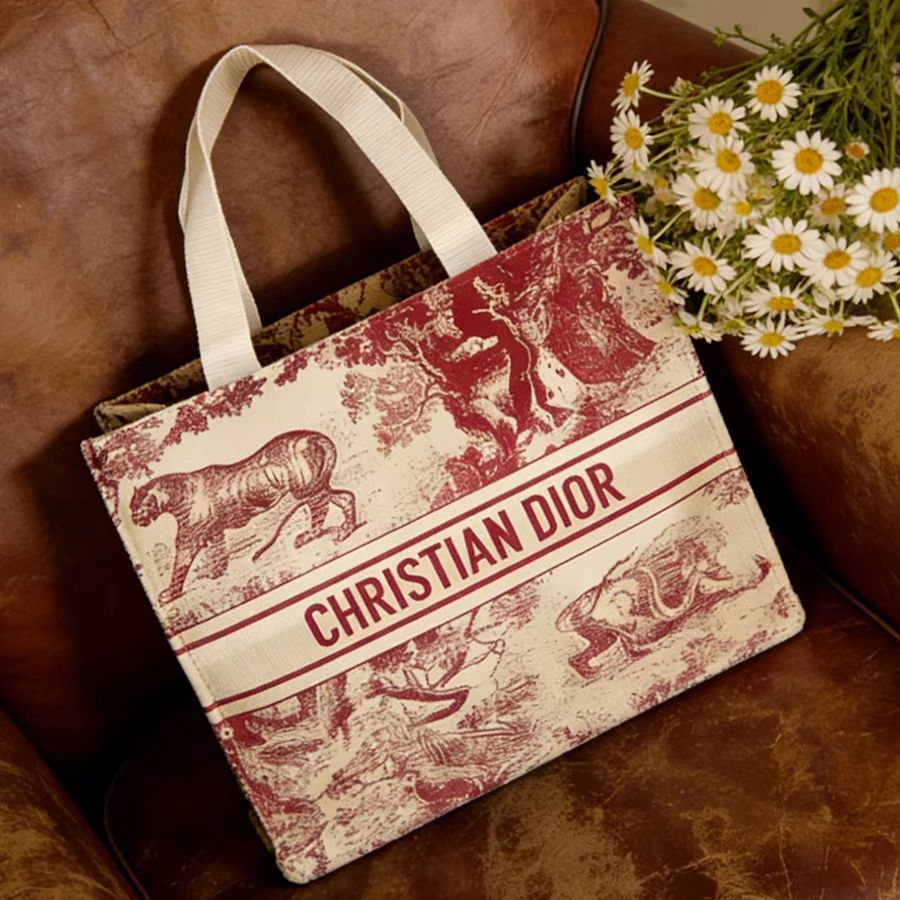 Christian Dior Dior’s bag Red  - огляд і ціна Women Bags Tote Dior